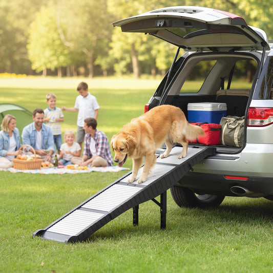Folding Senior Dog Ramp - Non-Slip & Portable