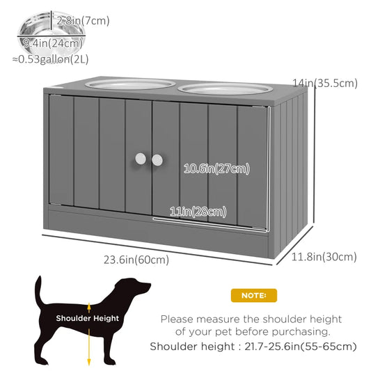 Premium Elevated Ergonomic Feeding Station
